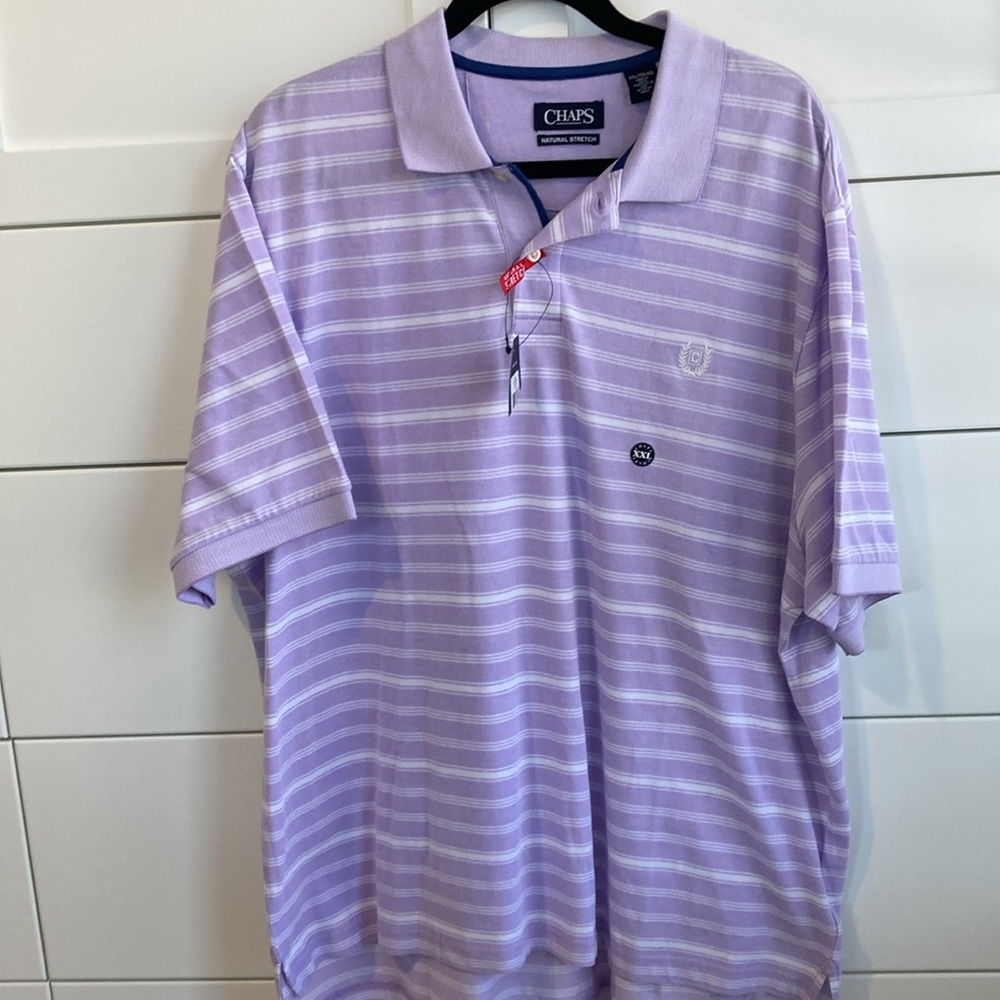 Men’s Chaps short sleeve knit shirt
Size XXL